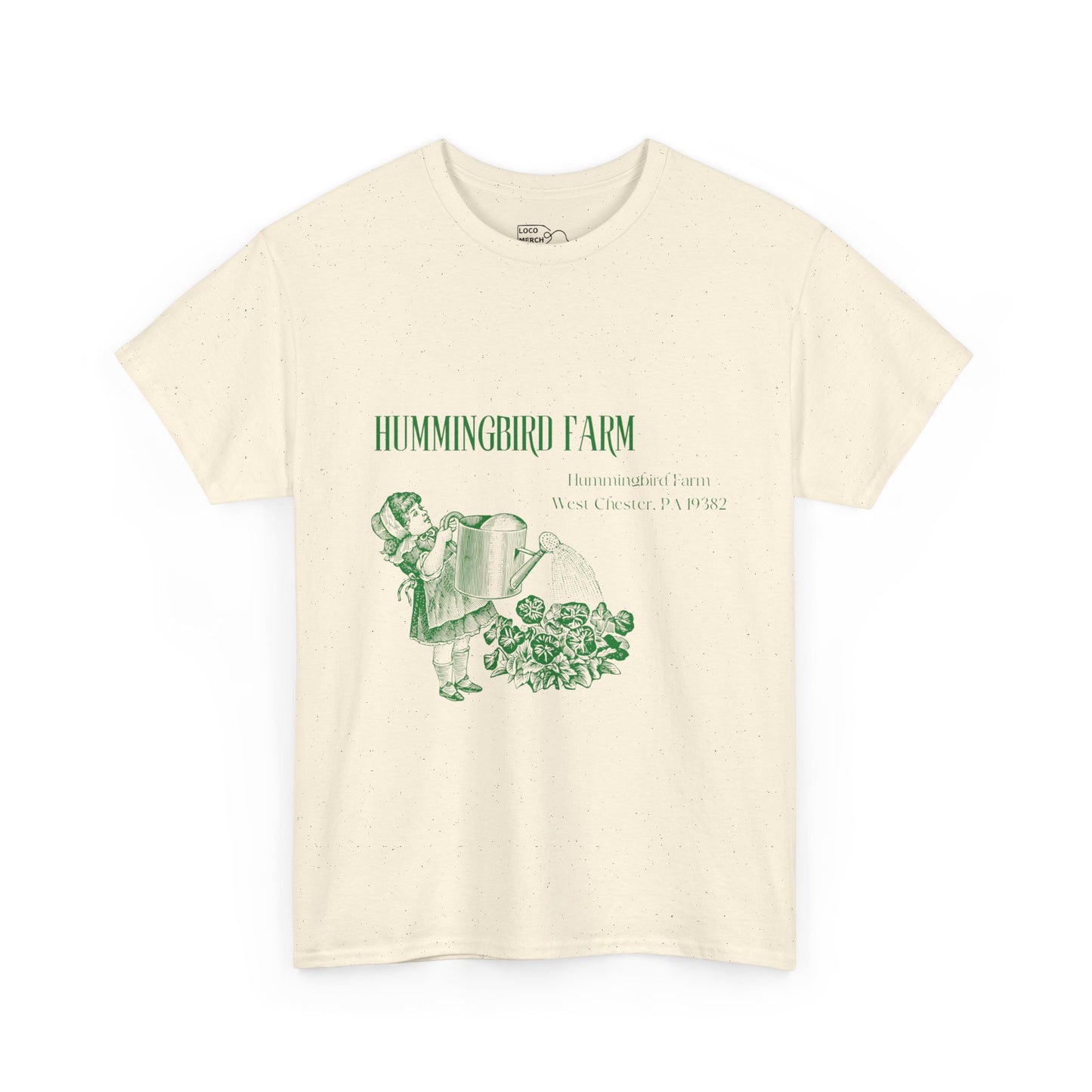 Copy of Hummingbird Farms Gardening Club Tee - 'Let's Get Dirty' Unisex Tee