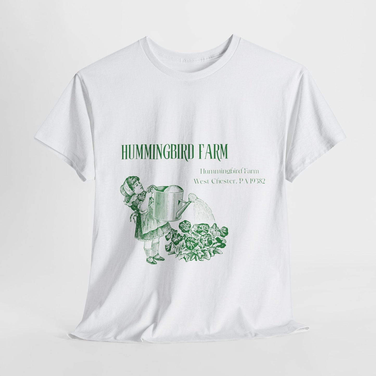 Copy of Hummingbird Farms Gardening Club Tee - 'Let's Get Dirty' Unisex Tee