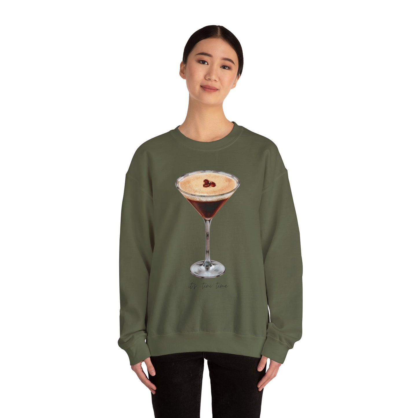 Espresso Martini Graphic Crewneck Sweatshirt