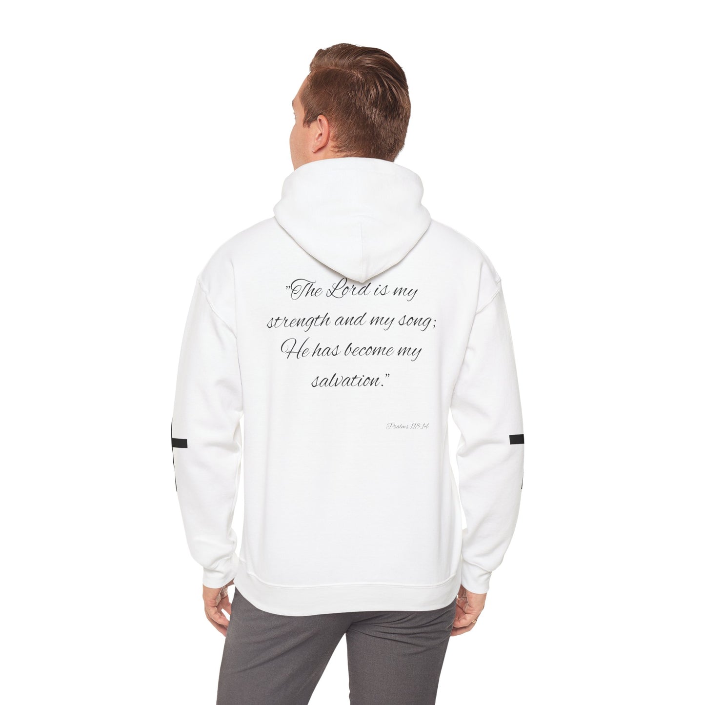 KXNG Logo Hoodie – Psalm 118:14 | Faith & Strength