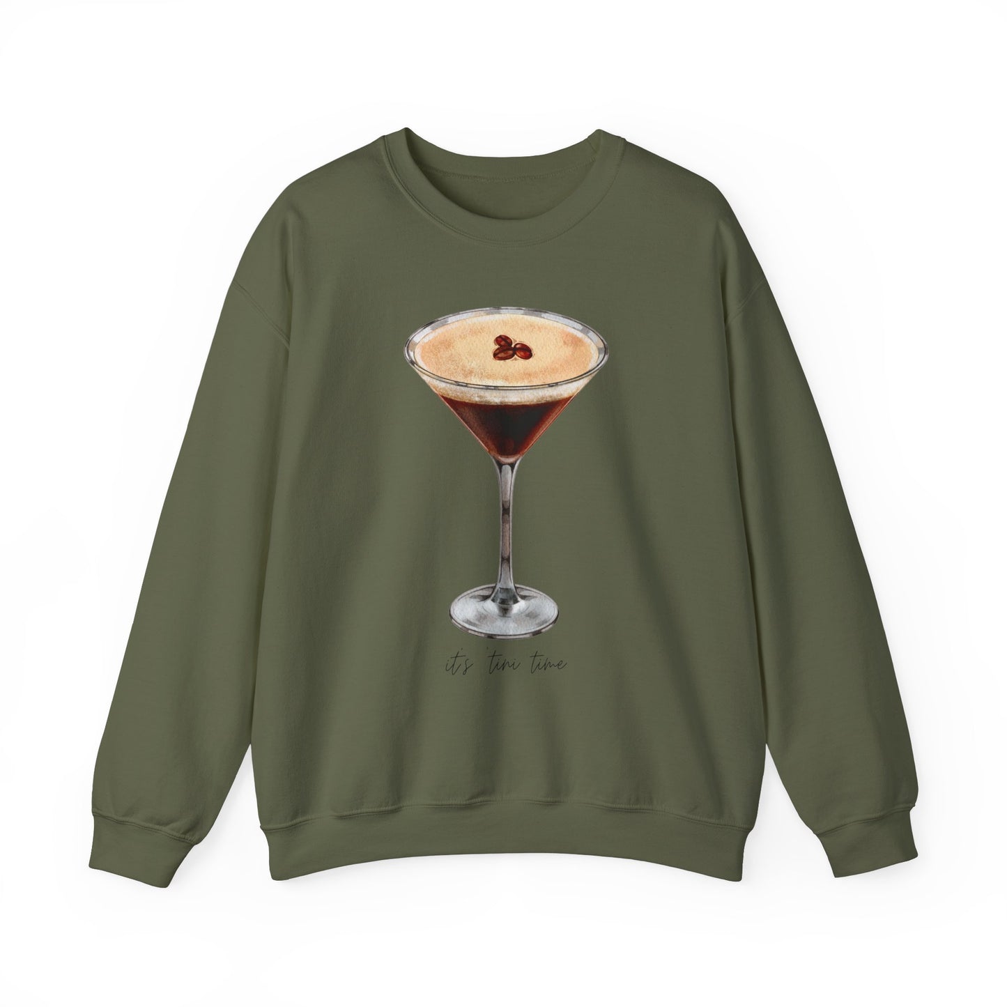 Espresso Martini Graphic Crewneck Sweatshirt