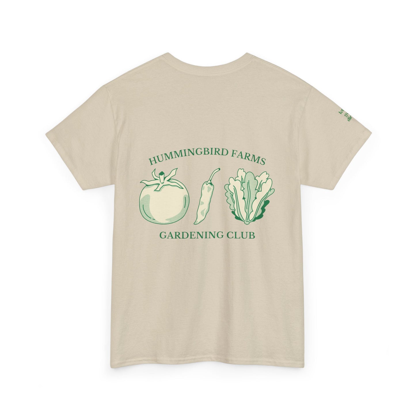 Copy of Copy of Hummingbird Farms Gardening Club Tee - 'Let's Get Dirty' Unisex Tee