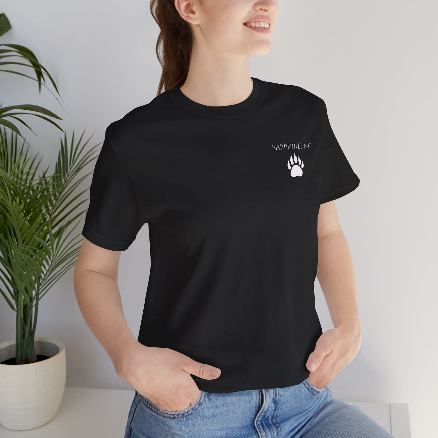 Copy of Sapphire Valley, North Carolina Black Bear Portrait Tee
