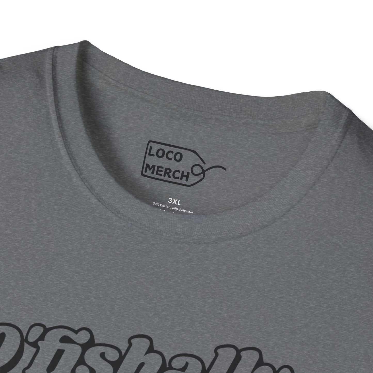 "O'Fishally Retired" Koi Fish Graphic Unisex Tee