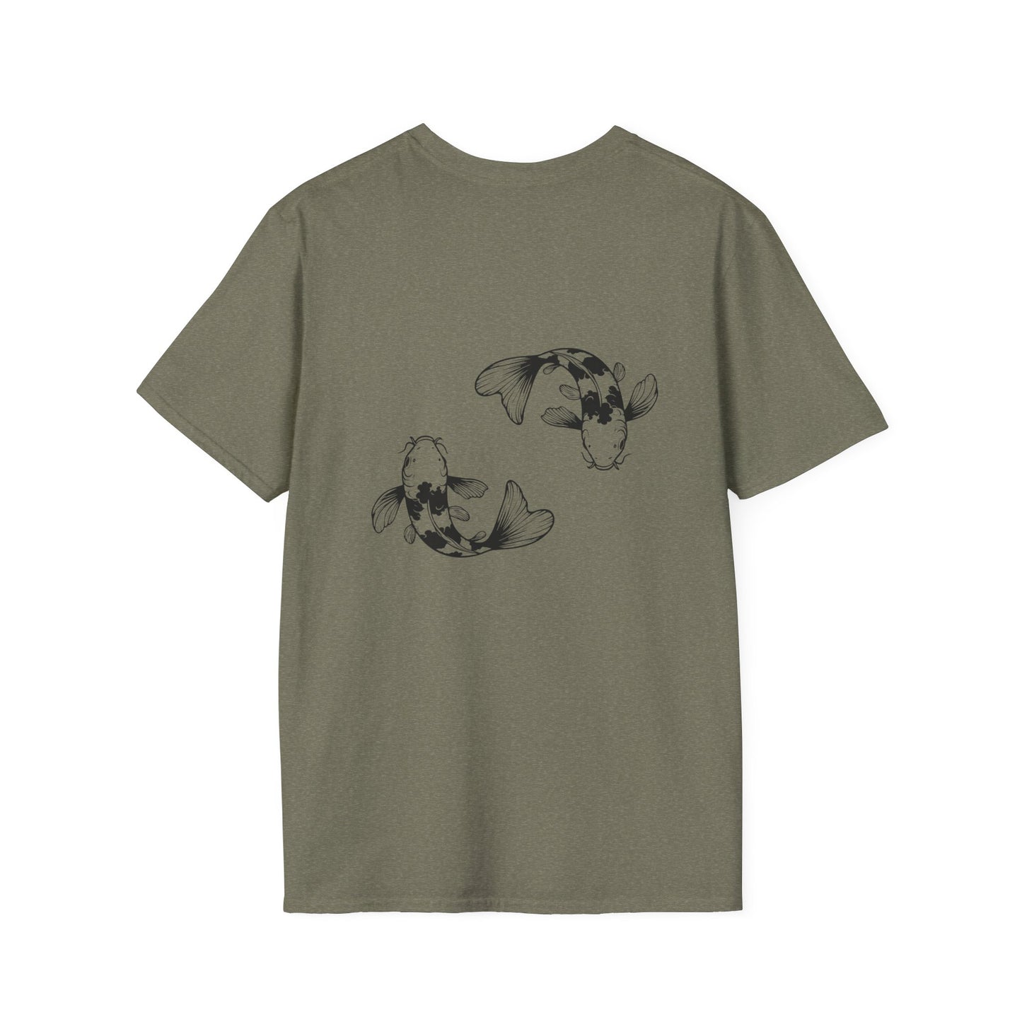 "O'Fishally Retired" Koi Fish Graphic Unisex Tee