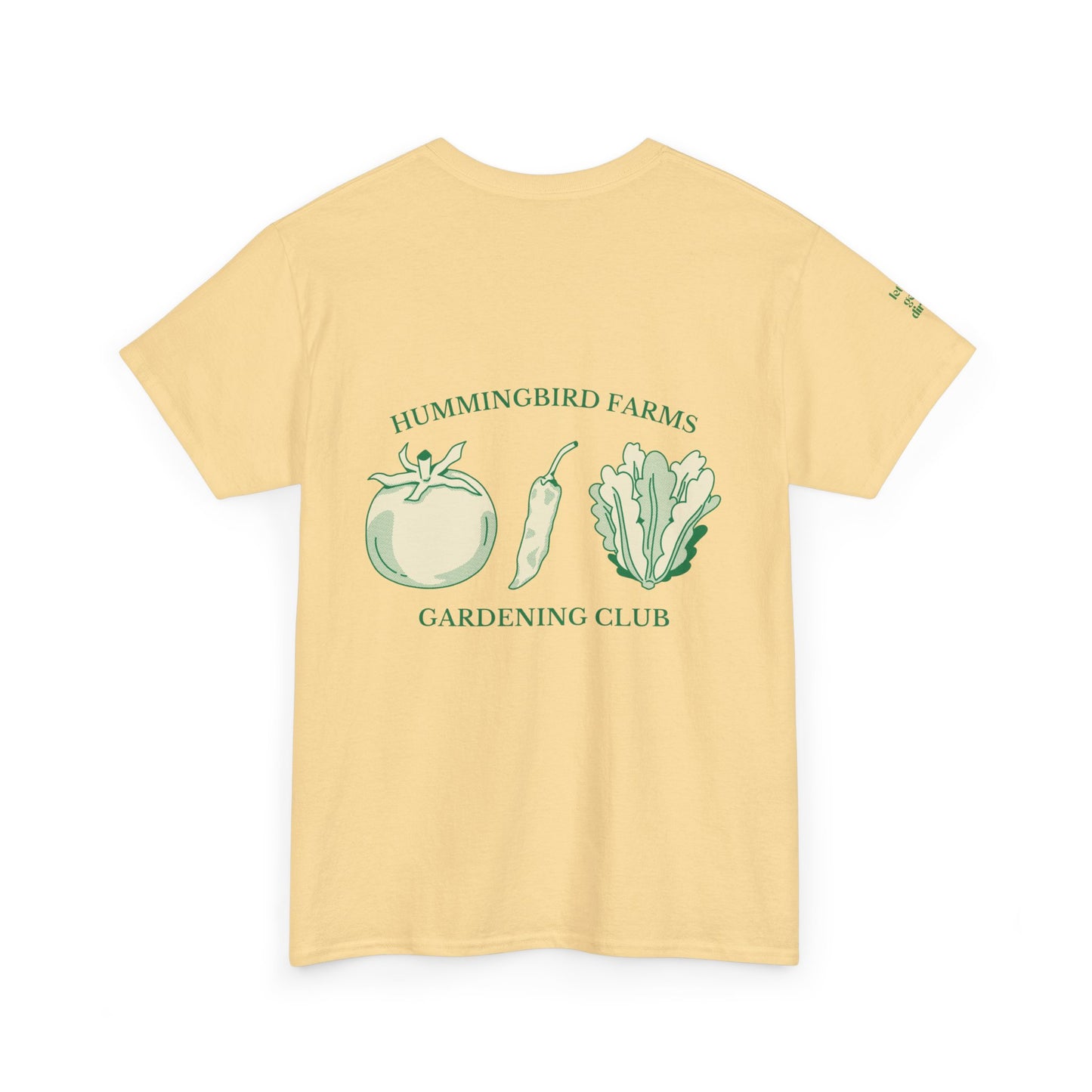 Copy of Copy of Hummingbird Farms Gardening Club Tee - 'Let's Get Dirty' Unisex Tee